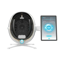 newest skin analyzer ai intelligent image instrument skin detector magic mirror 3d digital facial analysis machine