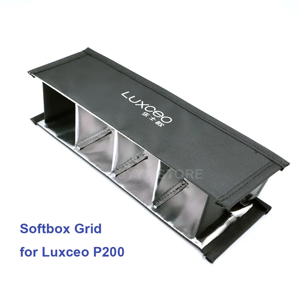 

Softbox Eggcrate Grid Light Diffuser for Luxceo P200 tube light