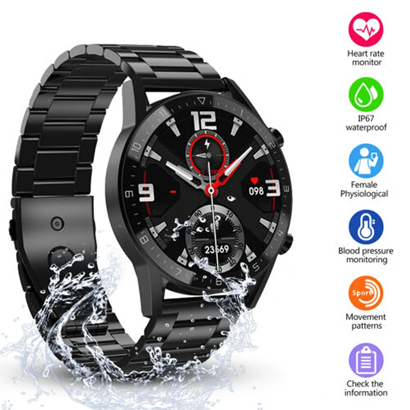 

IP67 Waterproof Smart Watch Sport Fitness Watch ECG Blood Pressure Heart Rate Monitor Men Women Wristband Smart Bracelet