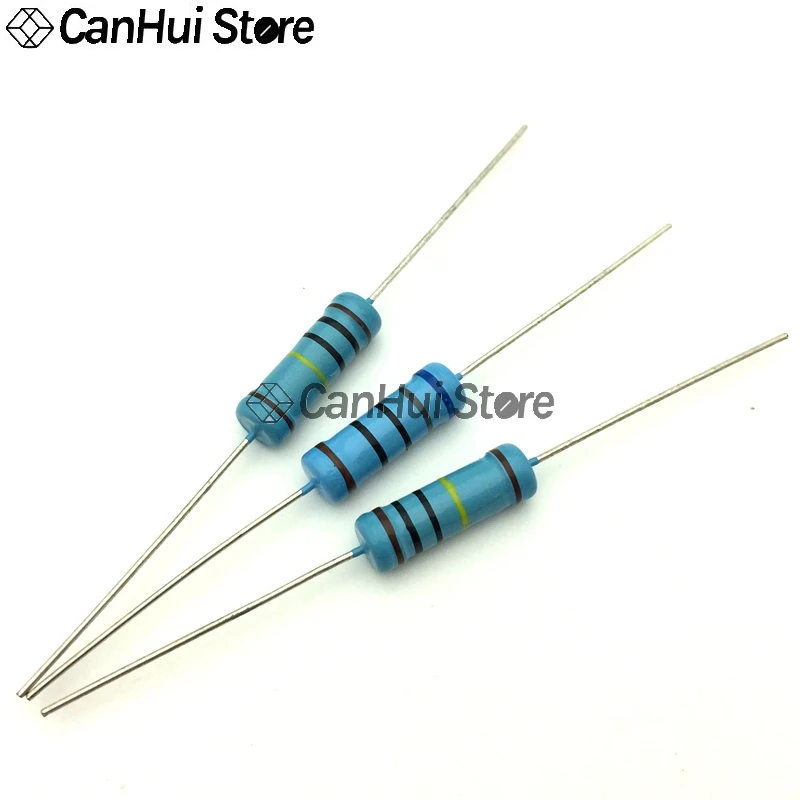 Металлический пленочный резистор 3 Вт 1% 1R ~ 1M 4.7R 10R 22R 33R 47R 56R 68R 82R 1K 4 7 K 10K 100K 1 10 22 33 47 56