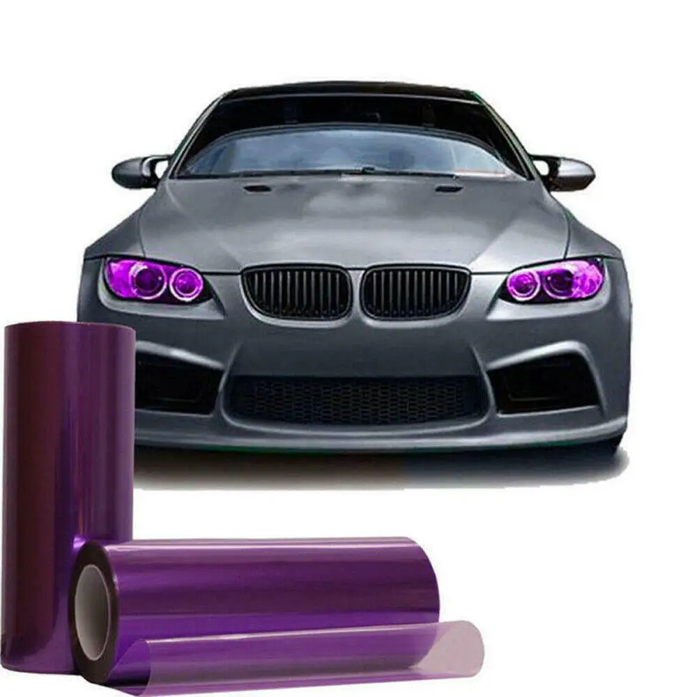 

30cmx180cm Auto Car Headlight Taillight Tint Styling Waterproof Protective Vinyl Film Sticker Car Decoration Accessories