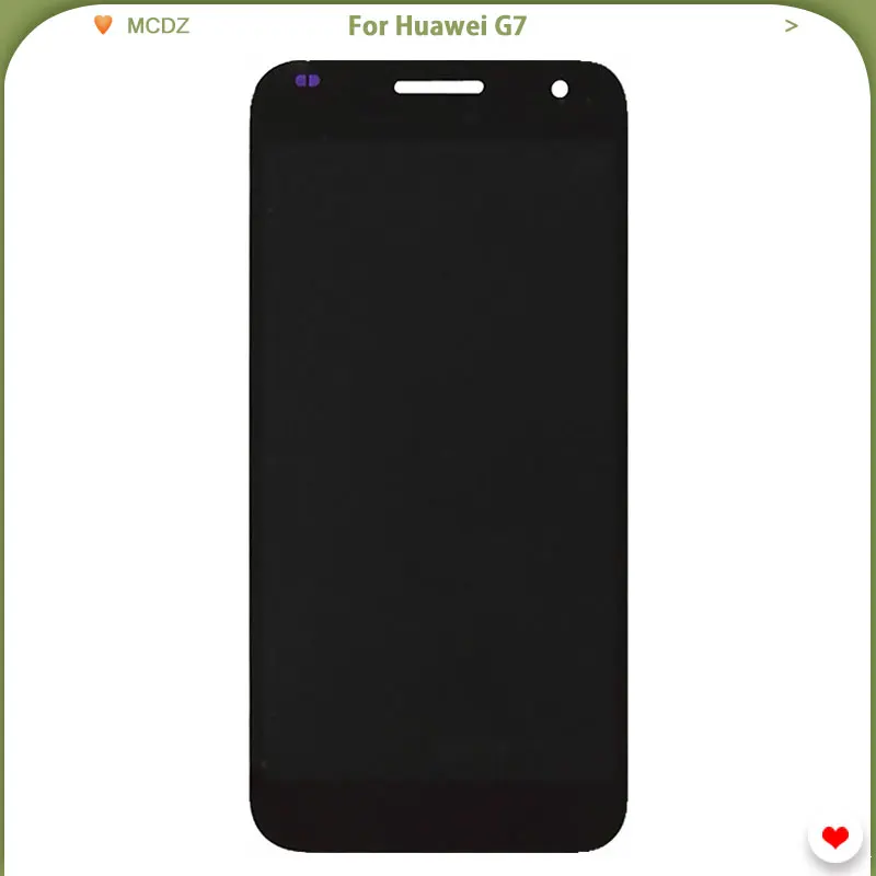 Новый Для huawei G7 L01 L03 ЖК дисплей сенсорный сенсор дигитайзер экран в сборе|Экраны