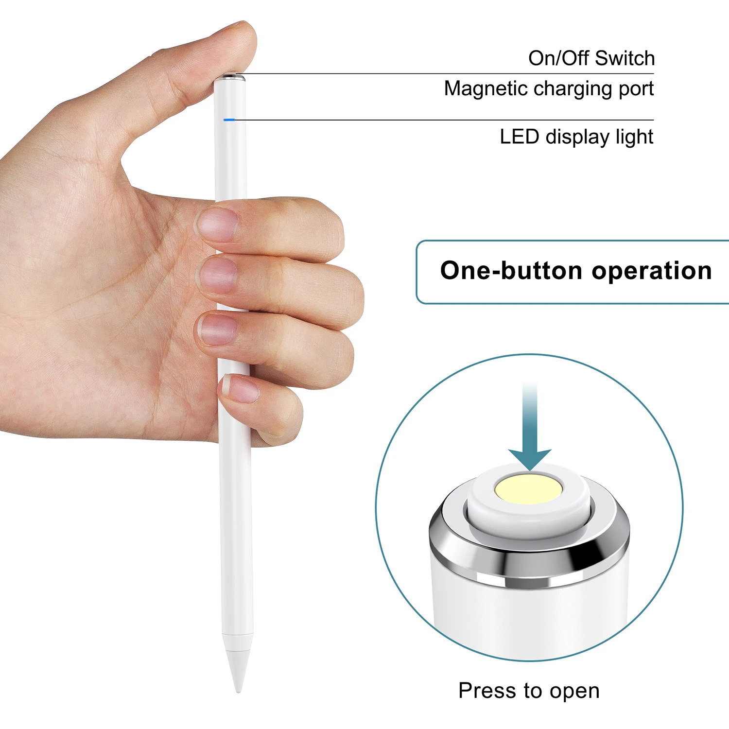 Для iPad Pencil Apple Pen Stylus для Pro 3rd Gen 11 12 9 2018 Mini 5a 10 5 2 2019 6th 7th 애플슬 | Компьютеры и офис