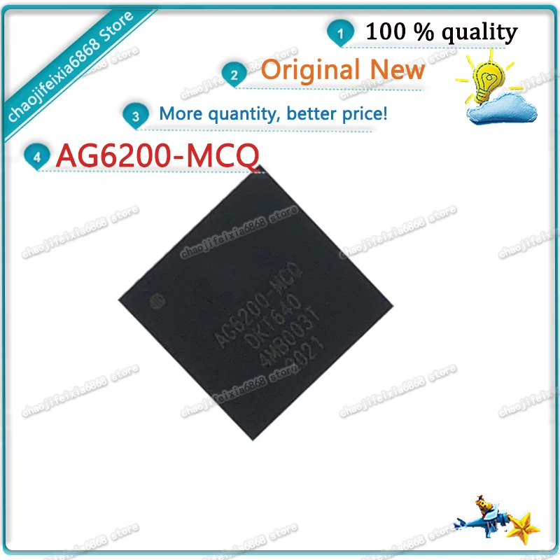 1pcs/lot! AG6200-MCQ AG62OOMCQ QFN-48 AG6200 AG62OO MCQ QFN48 DAC digital-to-analog conversion HDMI to VGA NEW ORIGINAL | Электронные