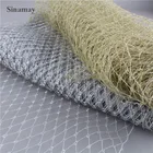 Клетка для ворса шириной 23 см, русская вуаль, отделочная ткань для свадебных шапок, сетка для волос сделай сам, аксессуары для волос, сетка для фетрового ремесла