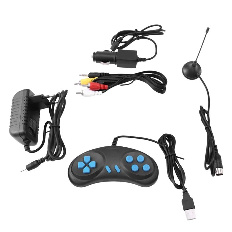 

7.8 Inch TV Home Car DVD Player Portable HD VCD CD MP3 HD DVD Player USB SD Cards RCA Portable Cable Game 16:9 Rotate LCD Screen