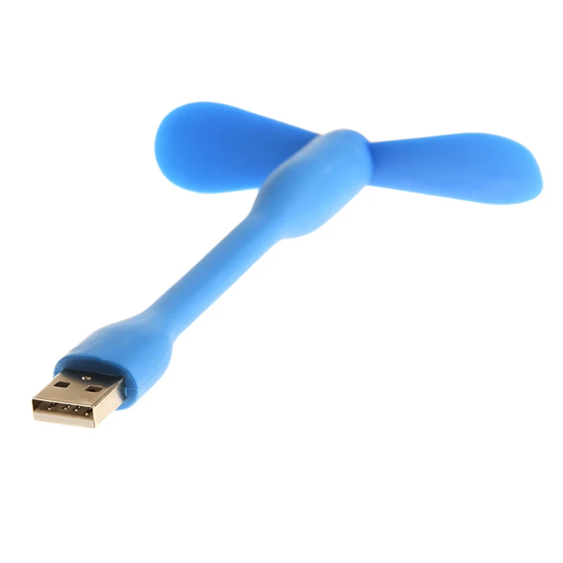 Креативная Гибкая usb-лампа портативный мини-вентилятор и светодиодный светильник для Xiaomi power Bank& notebook& Computer Summer Gadget2 10166
