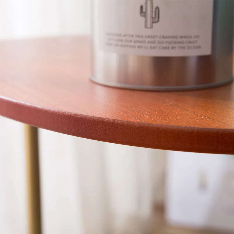 

Nordic sofa side table Living room corner tea table Iron table Simple modern fresh balcony minimalist coffee table furniture