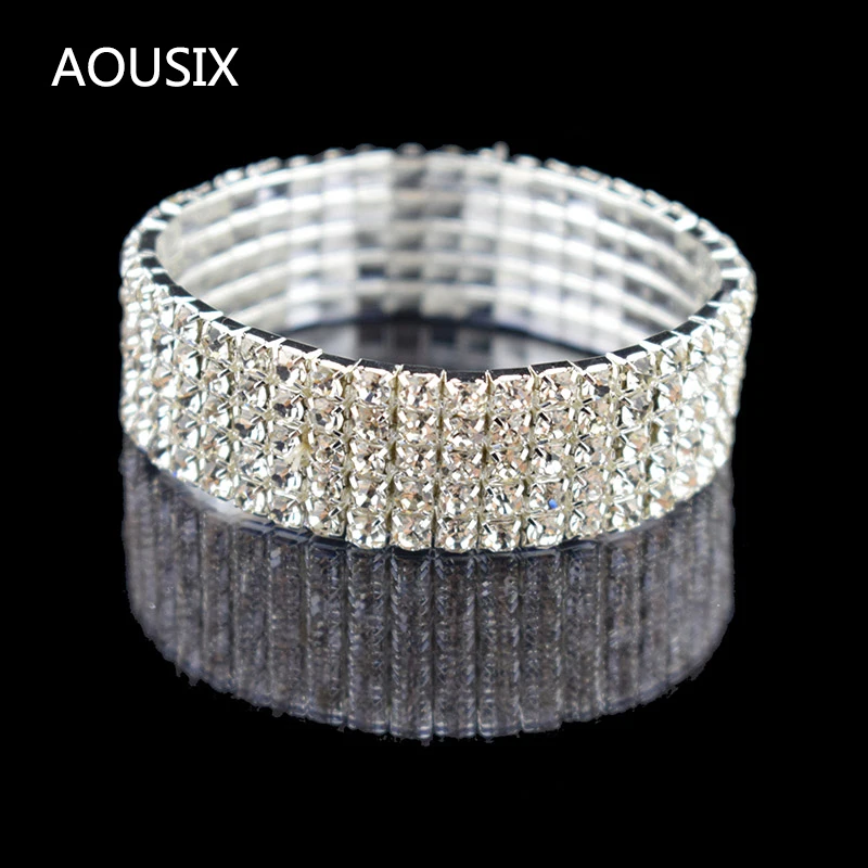 Распродажа 2021 модные блестящие браслеты разных видов для женщин подруг