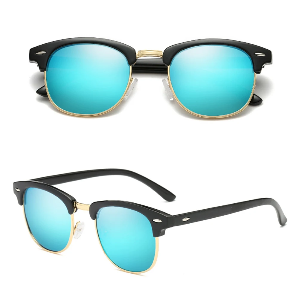 Hand Made Retro Classic Polarized Sun Glasses Mirror Minus Myopia Sunglasses Custom Prescription Lens -1 to -4 |