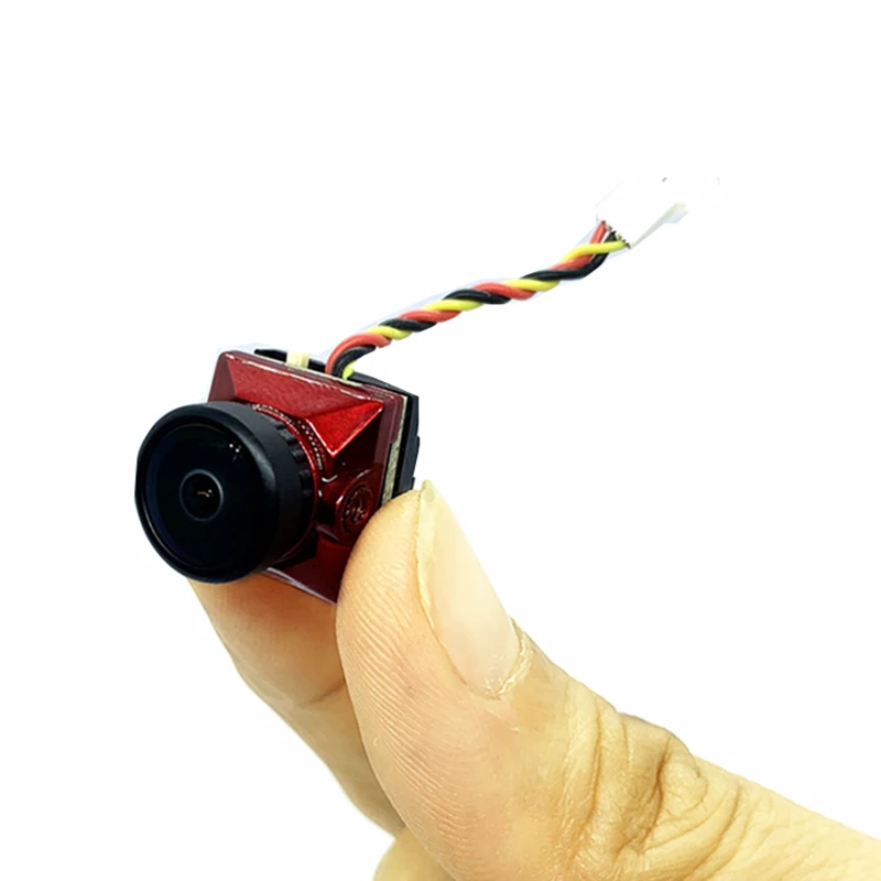 Мини-камера 14*14 мм 5 8G FPV CMOS 1200TVL 2 1 объектив PAL/NTSC Регулируемая фотокамера для