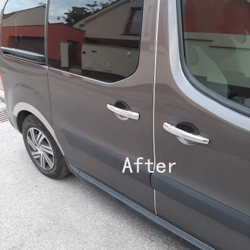 Для Citroen Berlingo 2 II 2008 2009 2010 2011 2012 2013 2014 2015 2016 хромированные дверные ручки Крышка