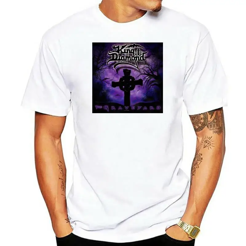 

Mercyful Fate King Diamond Men Black T-Shirt Heavy Metal Band Tee Shirt(6)