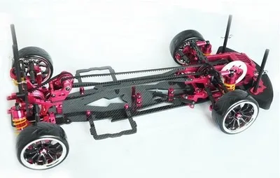 RCMOY набор из сплава и углерода 1:10 RC Drift Car Kit для 3 гонок Sakura D4 AWD 4WD Бесплатная