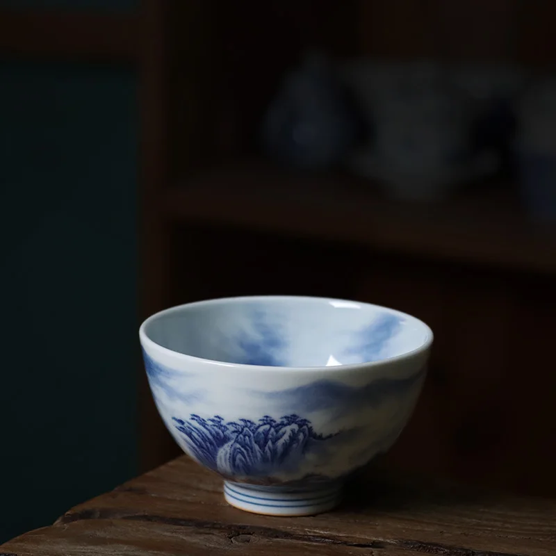JingLin escondido volando el paisaje completo, pasi&oacute;n art&iacute;stica, taza del coraz&oacute;n, 130 cc-3