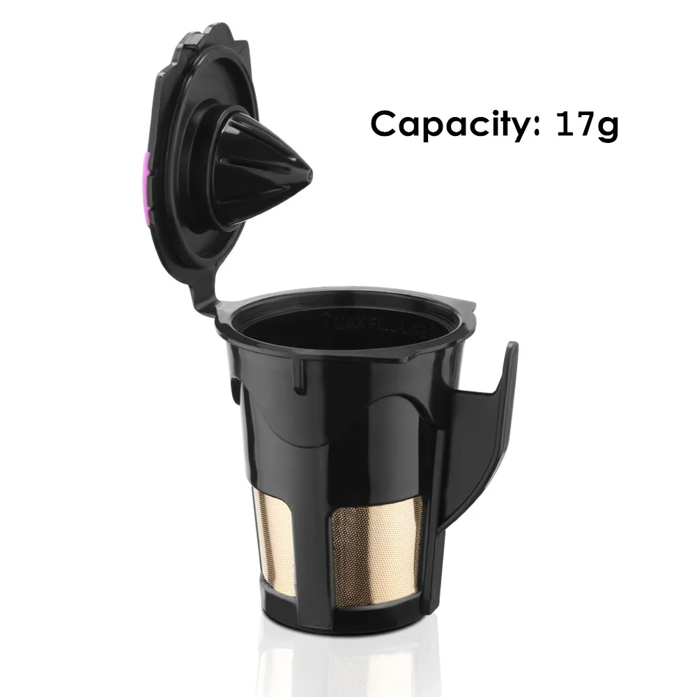 Многоразовые Кофе фильтр капсулы корзины Совместимость Keurig 1.0 и 2.0 К чашки Кофе Capsule фильтр получить одноразовые Кофе Бумага фильтр фильтры для кофе - Цвет: R1 Big