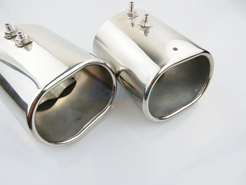 Глушитель выхлопной трубы из нержавеющей стали #304 наконечник глушителя Стайлинг