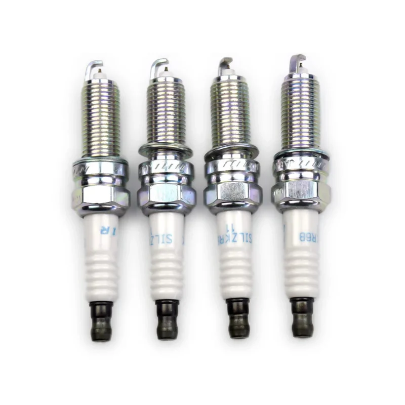

4pcs/lot 18855-10080 SILZKR6B11 New Iridium Spark Plug Fit For Hyundai I20 IX20 KIA Carens III 1885510080 SILZKR6B-11