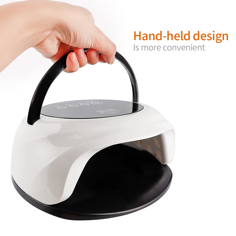 84 Вт Сушилка для ногтей УФ-лампа интеллектуальный датчик 42 Светодиодный 20/60/90/120s