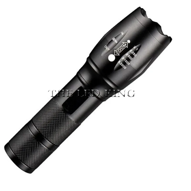 Led Flashlight XML T6 Linterna Torch Outdoor Camping Powerful Mini Rechargeable Zoom 18650 AAA Battery | Лампы и освещение