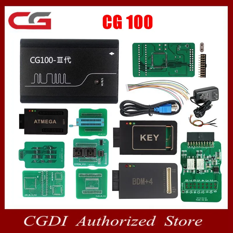 CG100 с ключом/CAN/ATMEGA адаптер Базовая/стандартная/полная версия Авто Подушка безопасности Сброс/восстановление инструмент и CG 100 Поддержка функции Renesas