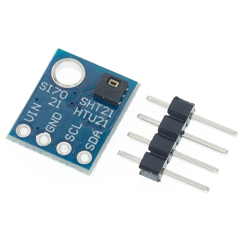 Датчик влажности 1 шт. с интерфейсом I2C Si7021 GY 21 HTU21 для Arduino промышленный