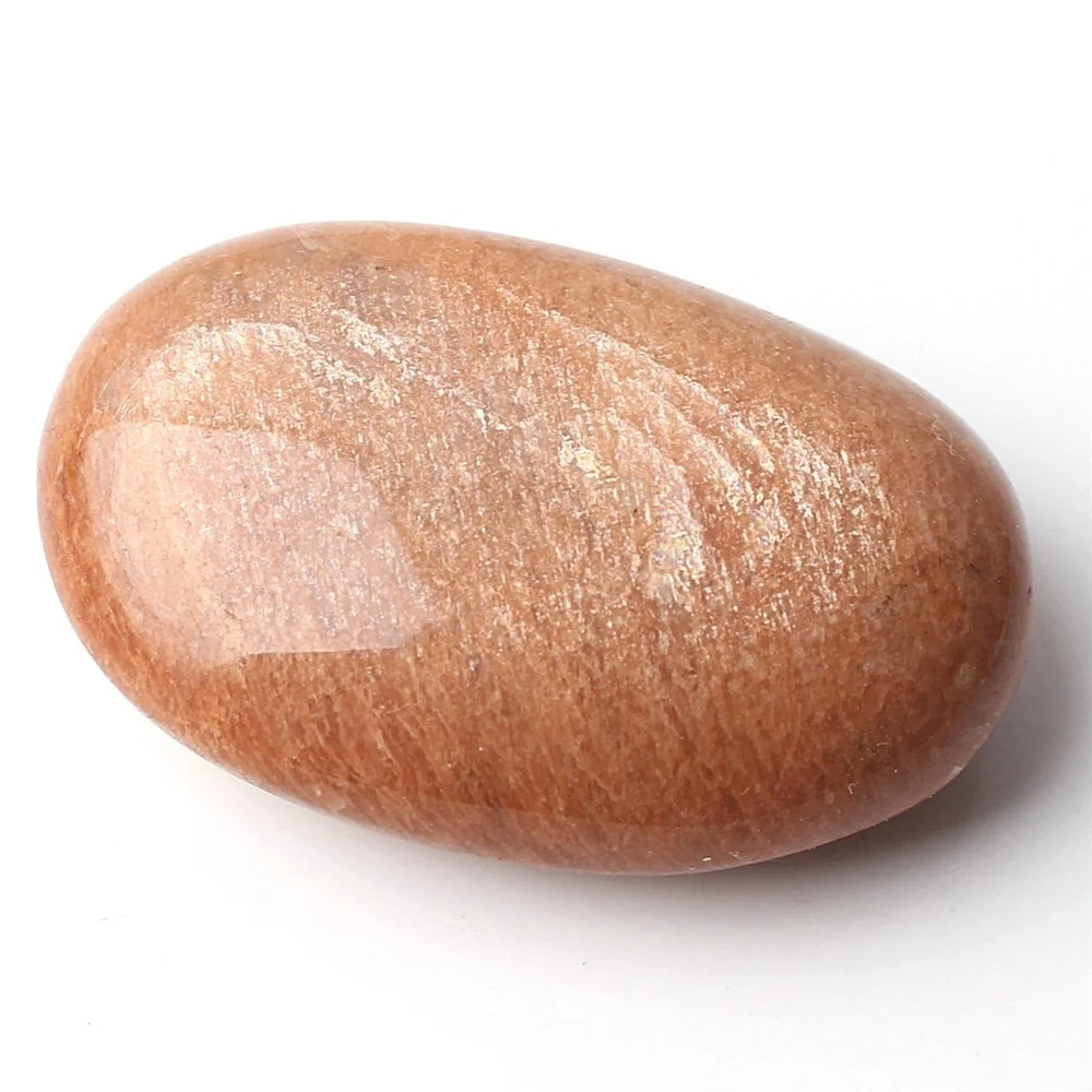 1PC Natural Sunstone Crystal Polished Palm Tumbled Stone Smooth Irregular Shape Healing Gemstone Home Decor | Дом и сад