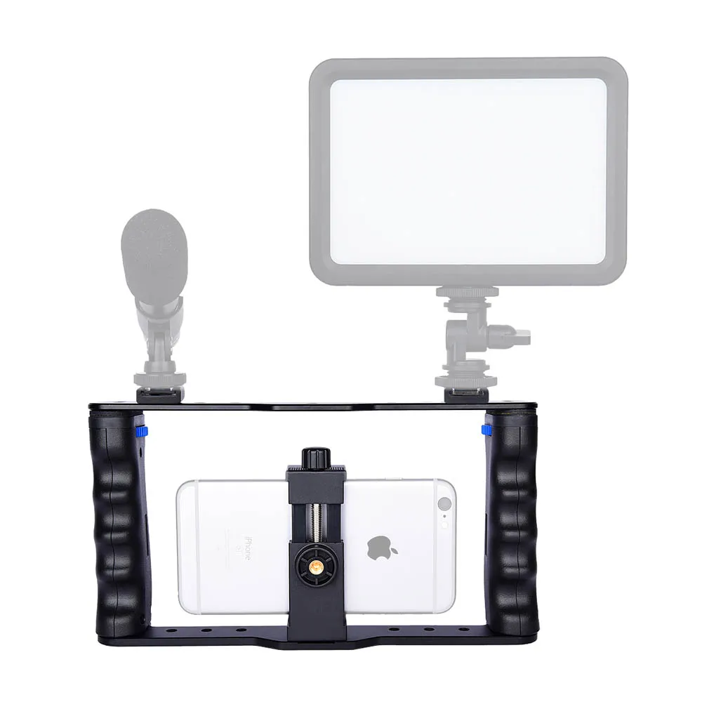 Yelangu смартфон видеосъемка для видеосъемки с клеткой стабилизатор телефона Samsung