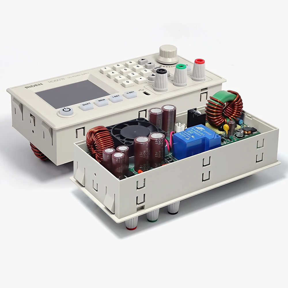 Цифровой понижающий модуль RD6018 RD6018W USB WiFi с источником питания постоянного тока в