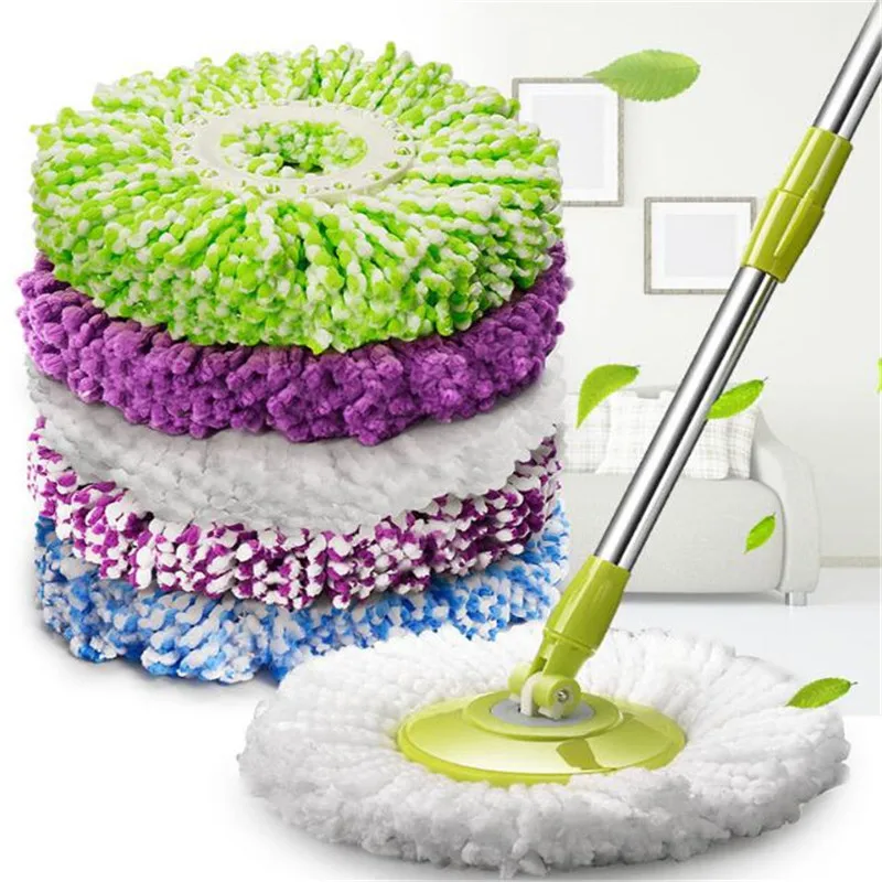 Сменные насадки для швабры из микрофибры Легкая очистка швабра с отжимными