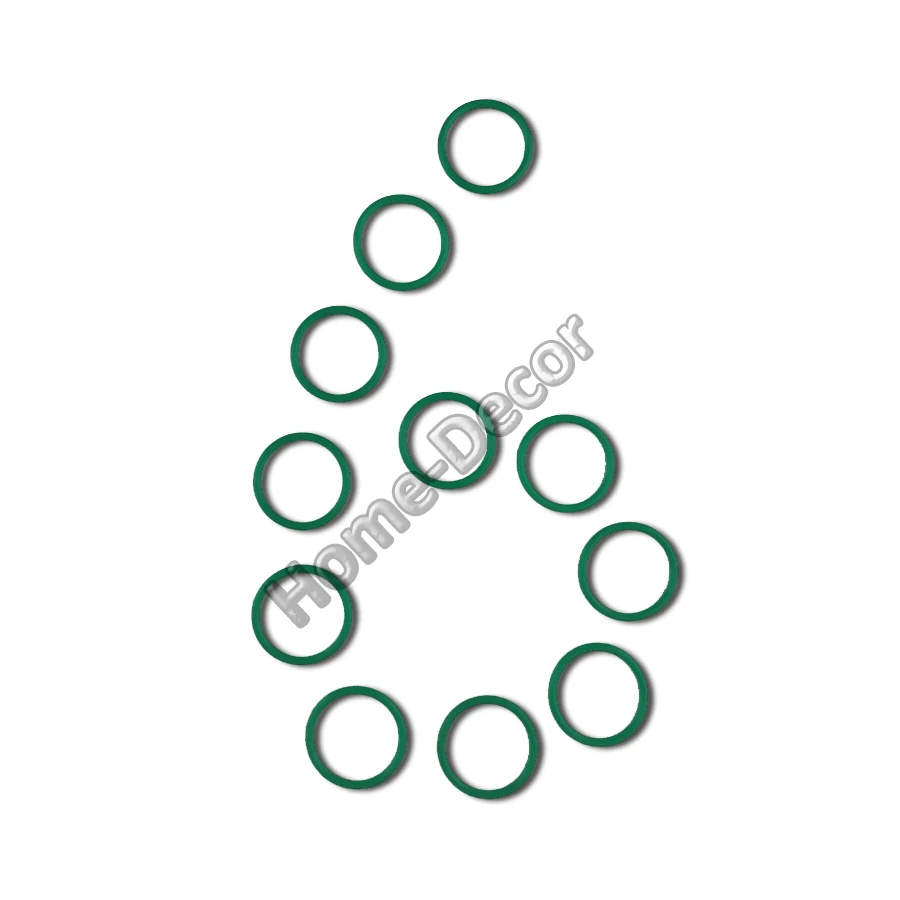 

5 pcs Heat Oil Resistant 5.3mm (Wire Diameter)FKM Fluorine O-Ring Rubber Sealing Ring ID from 100 to 254 mm , Waterproof