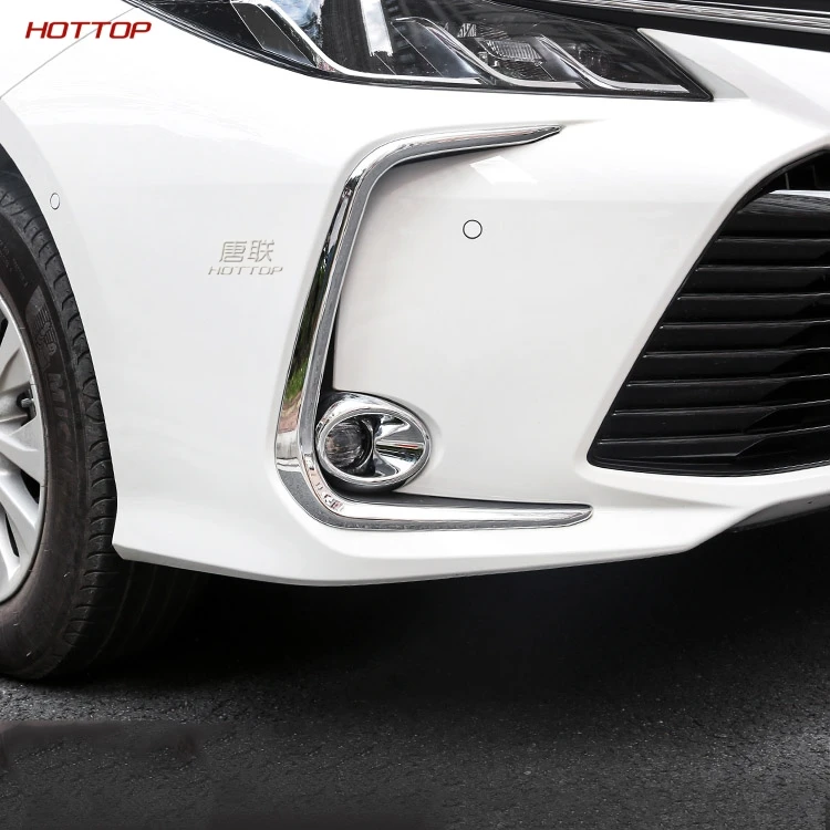Передняя противотуманная фара для Toyota Corolla 2019 2020 Декоративная полоса передний