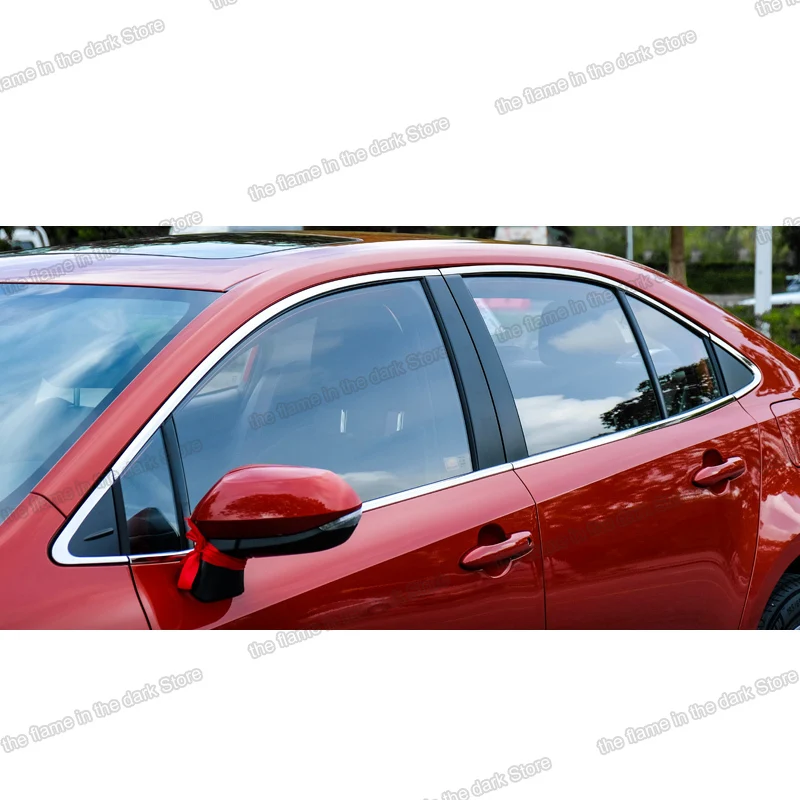 Lsrtw2017 для Toyota Corolla 2020 E210 отделка окна автомобиля декоративные внешние аксессуары