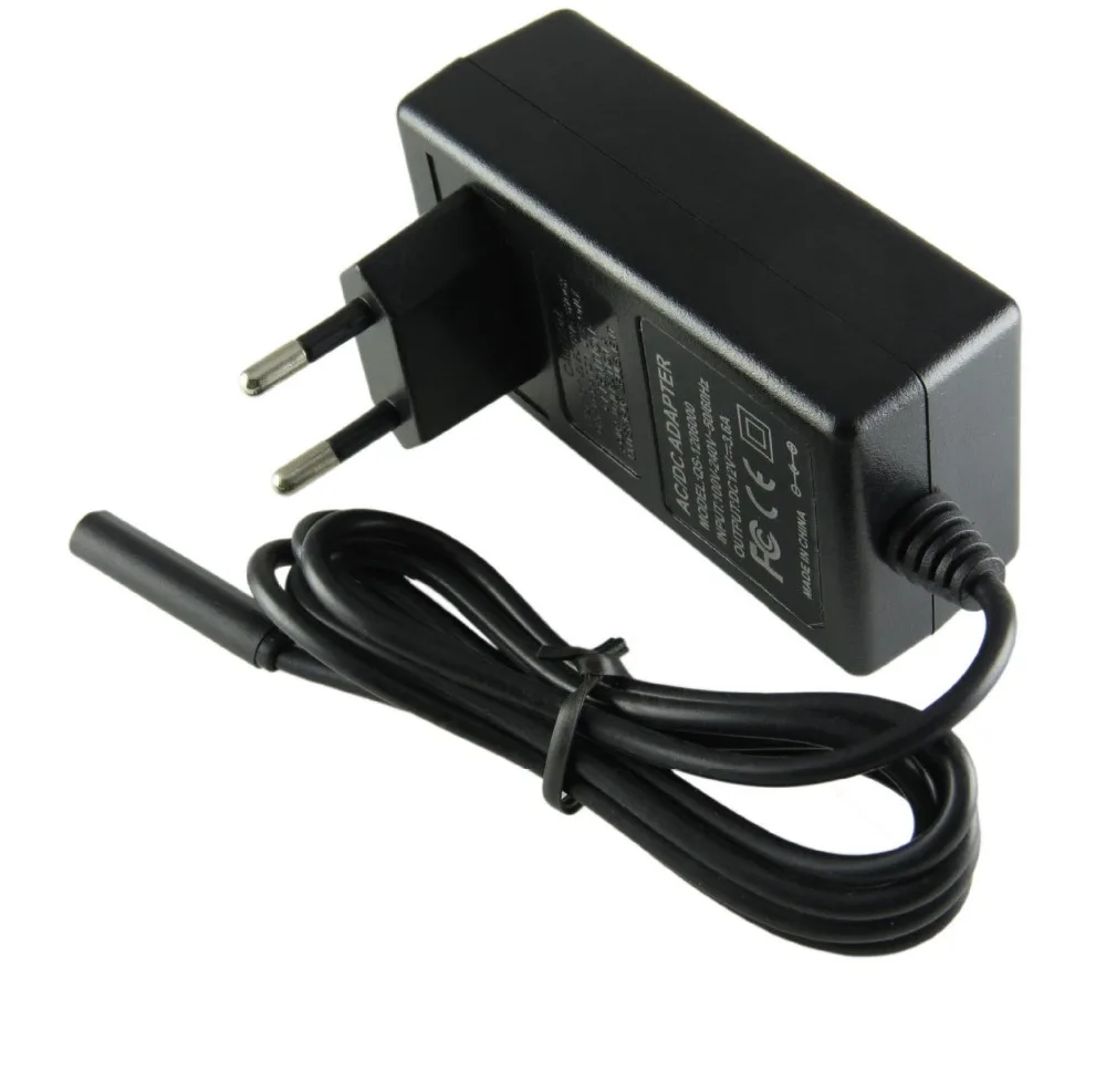 

12V 3.6A Travel Charger AC EU US Plug Power Adapter Tablet Laptop Cable Wall Charger For Microsoft Surface Pro 1 2 Pro1 Pro2 RT
