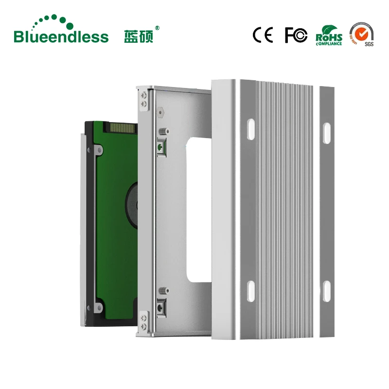 Blueendless 2 5 дюймовый Алюминиевый Чехол для жесткого диска Ssd Hd внешний жесткий диск