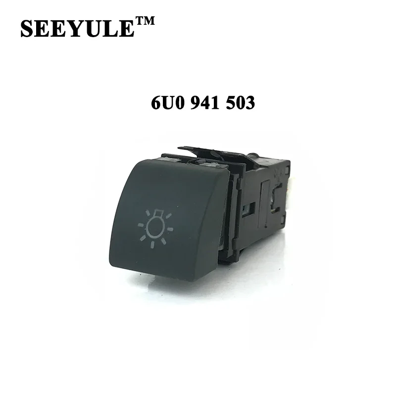 1 шт. SEEYULE 6U0 941 503 автомобильный габаритный переключатель ширина лампы фар 503A для VW