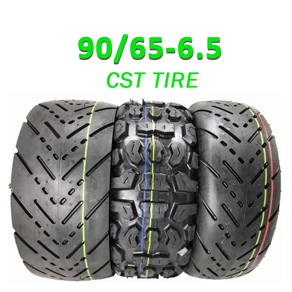 

11inch CST Off-road Tire for Electric Scooter Inflatable Tubeless Tire 90/65-6.5 for Dualtron Thunder Kaabo WOLF WARRIOR Scooter