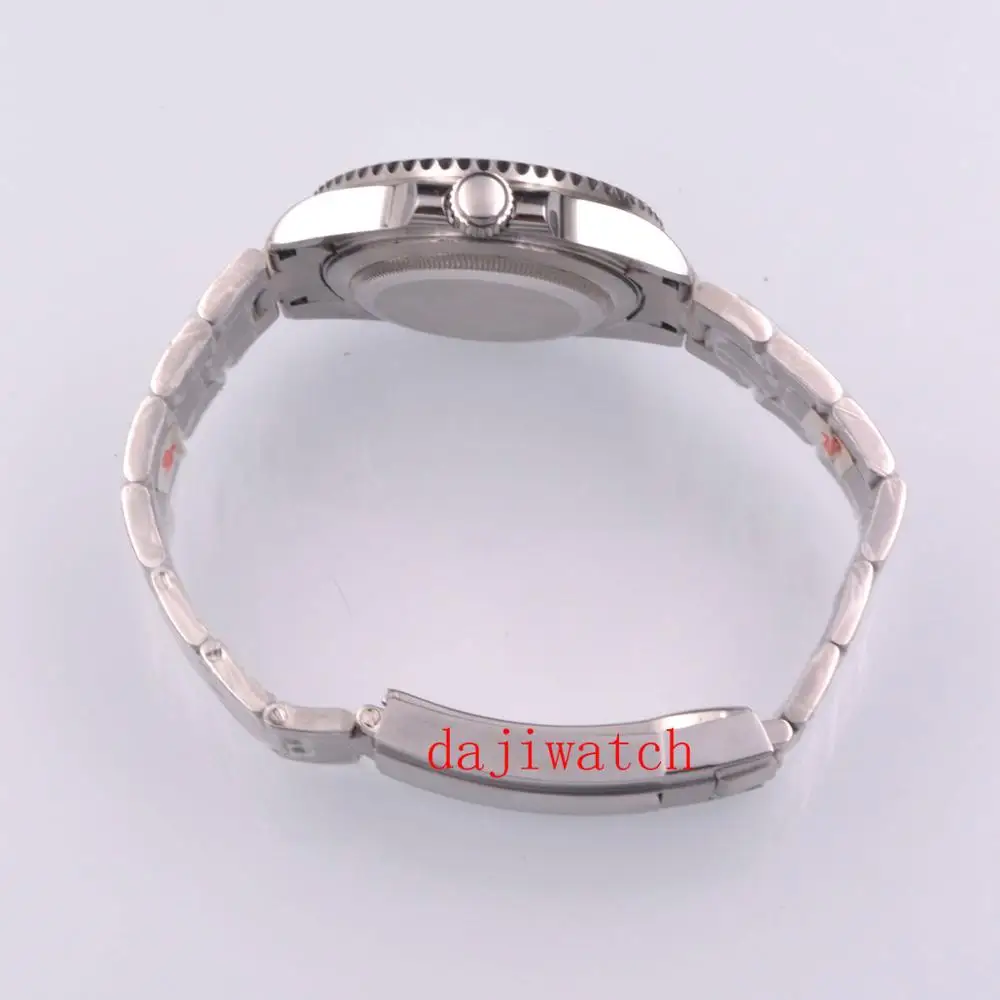 Мужские автоматические механические часы 40 мм GMT роскошные светящиеся