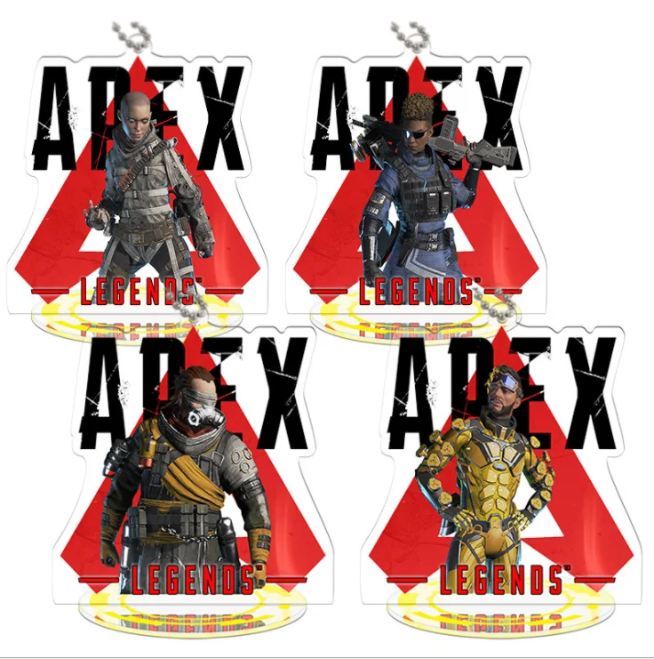 8 шт./лот акриловая подставка для игры Apex legends модель фигурка брелок подвеска