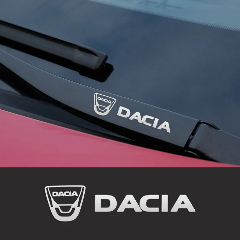 Металлические наклейки на автомобильные стеклоочистители Эмблема для Dacia Sandero MK2