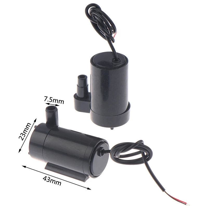 

DC 5-12V Low Noise Brushless Motor Pump 1PC 3L/min Micro Submersible Water Pump