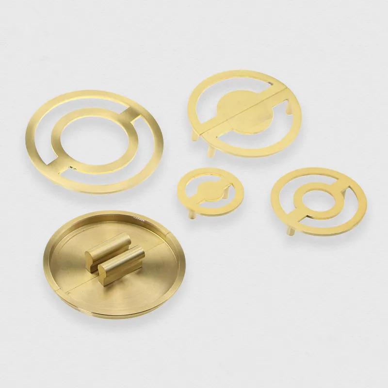 Медная ручка под старину полукруг тянет ручки гардероба двери в китайском стиле