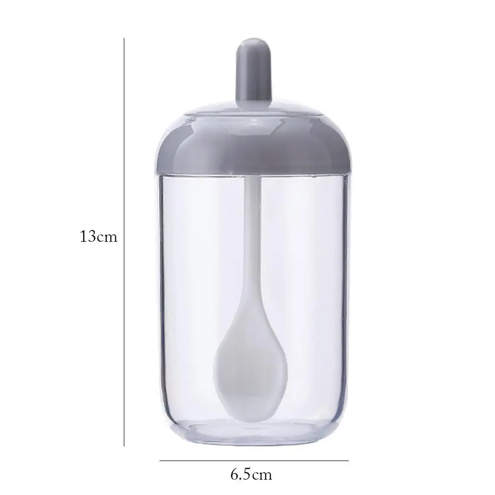 Банка для приправ с ложка кухонные принадлежности масла соли кофейных зерен