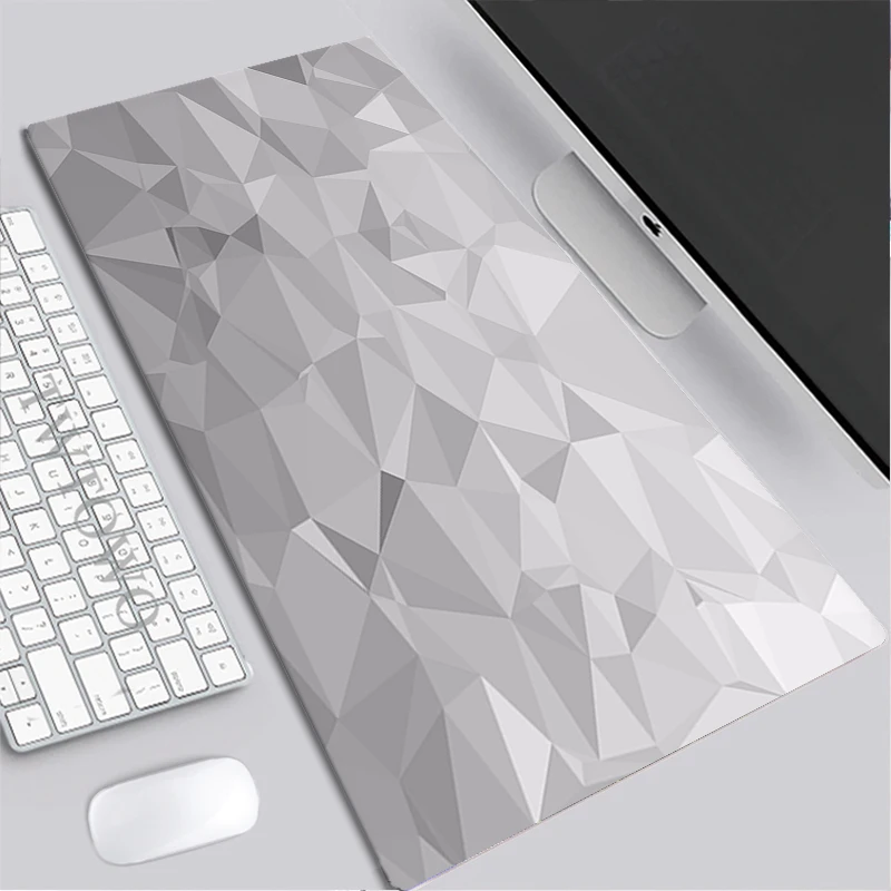 

Mouse Pad Gamer Home XXL Mouse Mat Desk Mats Creative Personality Gray Gradient Soft Laptop Anti-slip Gamer Carpet Mouse Mat
