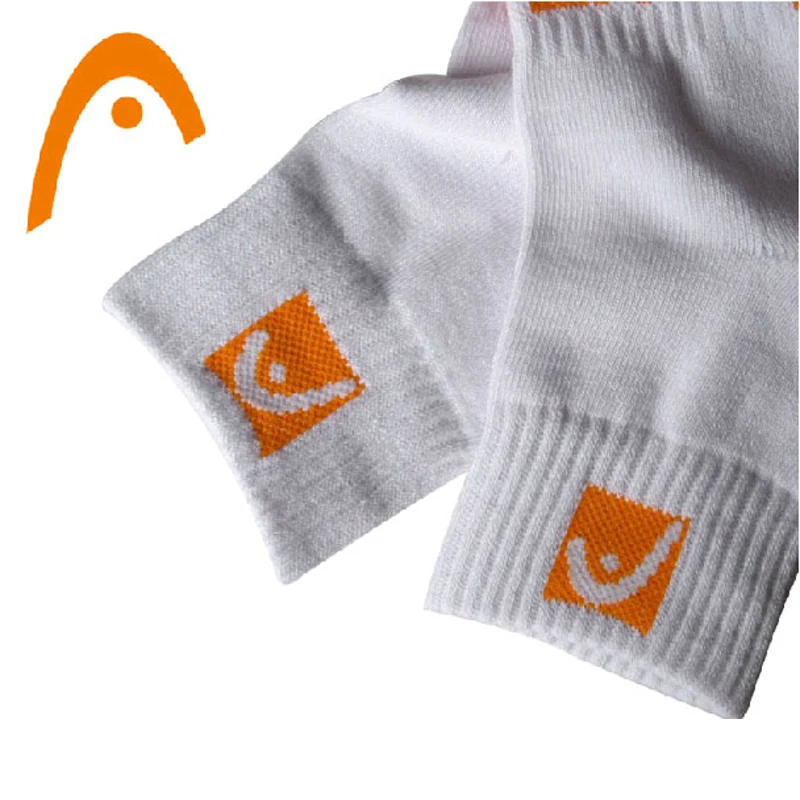 HEAD Tennis Squash Sports Socks Women Men Tennis Badminton Training Gym Knee-High Socks Thick Towel Bottom Cotton Sports Socks