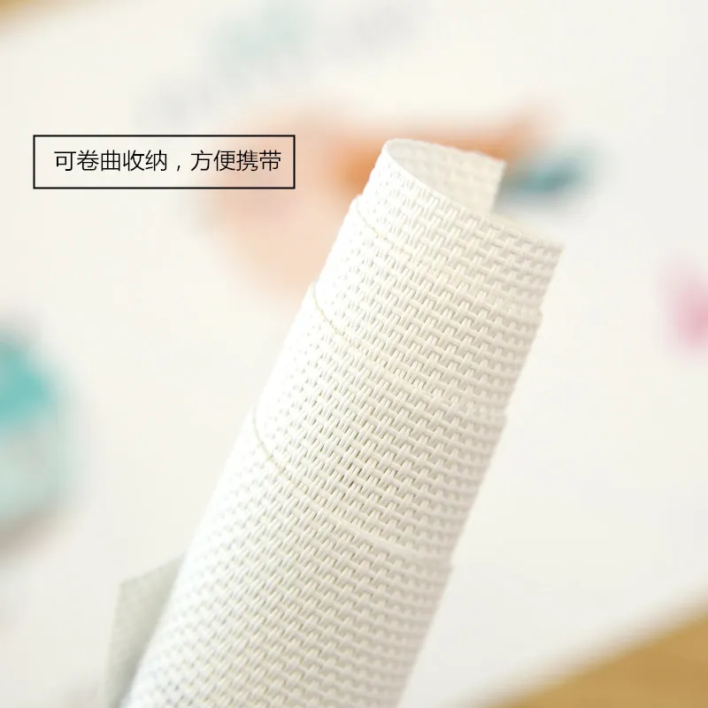 Детская подстилка для стола водонепроницаемая из ПВХ коврики обеденного