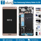 ЖК-дисплей 5,7 ''для Samsung Galaxy Note 4, сенсорный экран, сменный дигитайзер для Samsung Note4 N910 N910F, ЖК-дисплей с ожоговым эффектом
