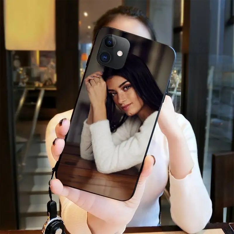 kpusagrt charli and dixie damelio black tpu soft phone case for iphone 11 pro xs max 8 7 6 6s plus x 5s se 2020 xr case free global shipping