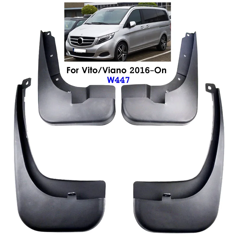 

For Mercedes Benz V-Class Vito W447 Viano W639 Mudguard V250 Car Fenders Mud Flaps Vito Splash Guards 2006-2019 Metris Mudflaps