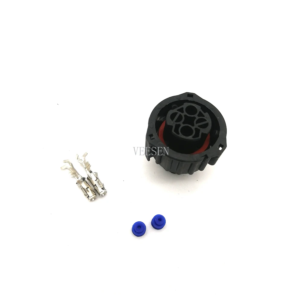 5 комплектов 2 Pin AMP Автомобильный женский водонепроницаемый разъем провод